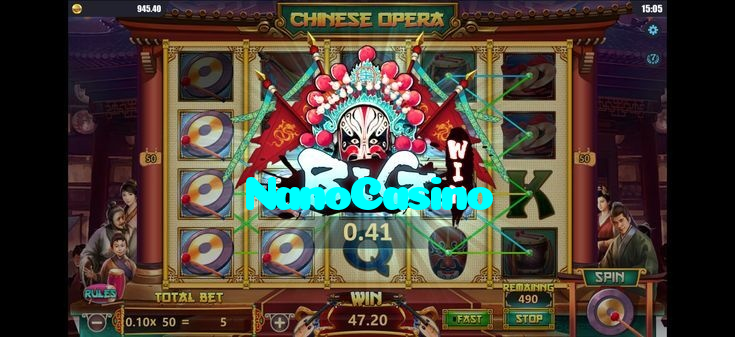 available types of NanoCasino bet including pre-match live express and system bets