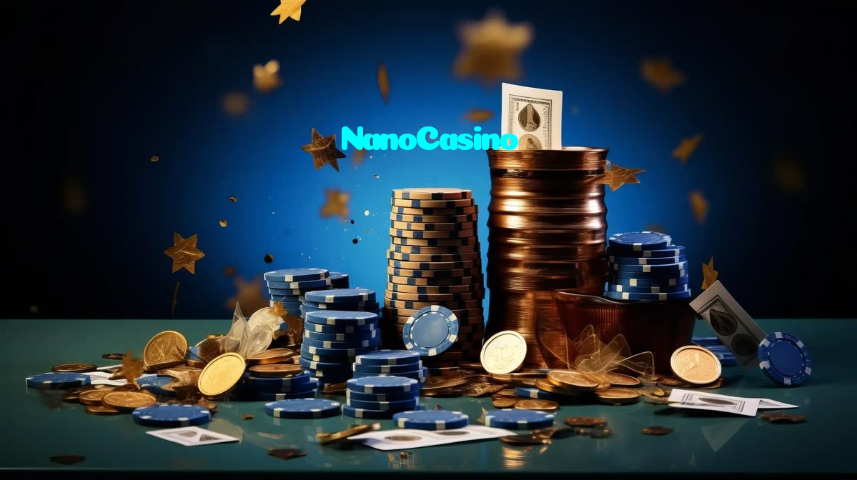 available types of NanoCasino bet including pre-match live express and system bets